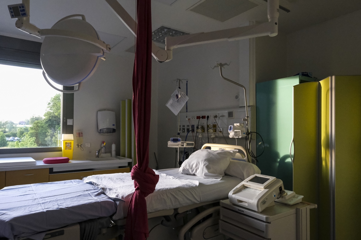 CHAL_CENTRE HOSPITALIER ALPES LEMAN - Photographies des services du CHAL, le service MATERNITE_NEONATALOGIE. A Contamine sur Arve le 18 mai 2022 - Photo Gilles BERTRAND